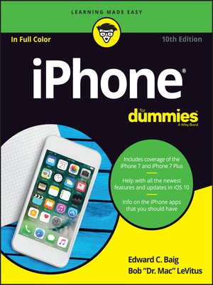 iPhone For Dummies - ebook